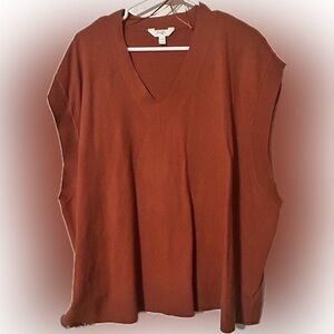 Terra & Sky Pumpkin Orange Women’s Vest